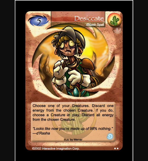 Desiccate